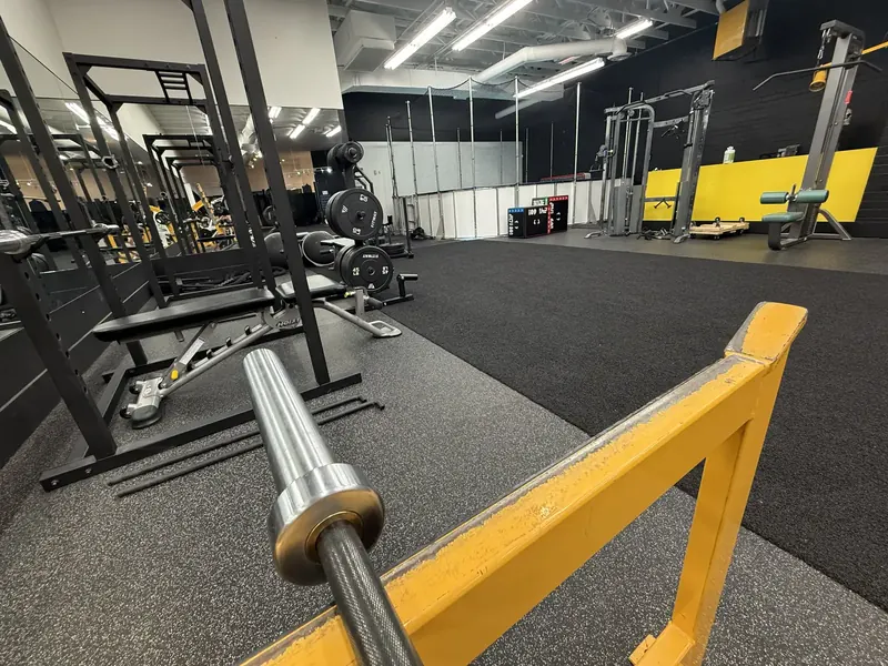 Strength and conditioning floor at the Express Performance Centre